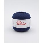Pelote de fil  tricoter perle 5 naval - phildar - phildar - mondial tissus