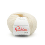 Pelote de fil  tricoter phil soie mrinos cru phildar - phildar - mondial tissus