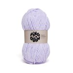 Pelote de fils � tricoter pingo chenille lilas clair - pingouin - pingouin - mondial tissus