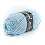 Pelote de fil  tricoter layette plus bleu ciel - plassard - plassard - mondial tissus