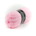 Pelote de fil  tricoter layette plus rose - plassard - plassard - mondial tissus