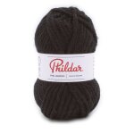 Pelote de fil � tricoter rapido noir - phildar - phildar - mondial tissus