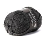 Pelote de fil  tricoter tradi - merino anthracite 200m - plassard - plassard - mondial tissus
