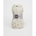 Pelote de fil � tricoter tweed �cru - pingouin - pingouin - mondial tissus