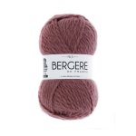 Pelote de fil  tricoter alaska 100 rose - bergre de france - bergre de france - mondial tissus