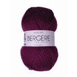 Pelote de laine alaska 100 m�rier violet berg�re de france - berg�re de france - mondial tissus
