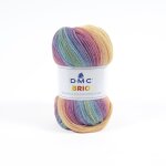 Pelote de laine brio 408 rose bleu dmc - dmc - mondial tissus