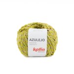Pelote de fil  tricoter azulejo n306 jaune - katia - katia - mondial tissus