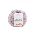Pelote de fil  tricoter azulejo n300 rose - katia - katia - mondial tissus