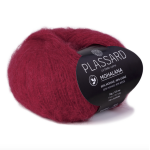 Pelote de laine mohalana 61 rouge herm�s plassard - plassard - mondial tissus
