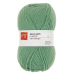 Pelote de fil  tricoter mt basic baby vert d'eau - mt - mondial tissus
