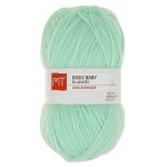 Pelote de fil  tricoter mt basic baby verte - mt - mondial tissus