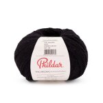 Pelote de laine phil angora noir phildar - phildar - mondial tissus