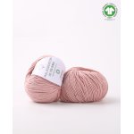Pelote de fil  tricoter phildar ecocoton bois de rose - phildar - mondial tissus