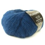 Pelote de fil � tricoter m�lodie bleu fonc� - plassard - plassard - mondial tissus