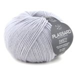 Pelote de fil � tricoter sweety gris clair - plassard - plassard - mondial tissus