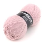 Pelote de fil  tricoter addict rose - plassard - plassard - mondial tissus