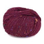 Pelote de fil � tricoter s�raphine bordeaux - plassard - plassard - mondial tissus