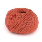 Pelote de fil  tricoter sraphine orange - plassard - plassard - mondial tissus