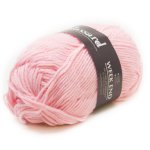 Pelote de fil  tricoter week - end rose layette - plassard - plassard - mondial tissus