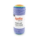 Pelote pop up cotton multicolore 303 katia 1 pelote=1 pull ou une robe - katia - mondial tissus