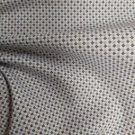 Percale coton chemise blanche impression digitale graphique bleu & vert fort - mondial tissus
