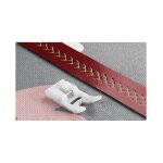 Pied tflon anti adhrent pour machine  coudre f007n sries abcdefghijklm - brother - mondial tissus ...