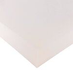 Plaque de mousse 100x50x5cm 28kg blanc - mondial tissus