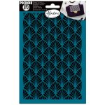 Pochoir 3d g�om�trique art moderne - aladine - mondial tissus