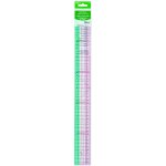 Rgle japonaise souple quadrille de 50 cm - clover - mondial tissus