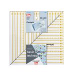 Rgles patchwork, square 20 x 20 cm - prym - mondial tissus