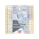 Rgle universelle 15 x 15 cm omnigrid - prym - mondial tissus