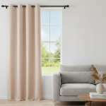 Rideau crinkle lin 140x250cm - mt - mondial tissus