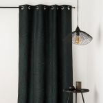 Rideau quateur bleu 140x275 cm - mt - mondial tissus
