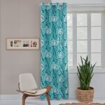 Rideau fontaine vert 140x250 cm - mt - mondial tissus