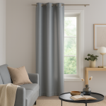 Rideau glory 140x250 gris perle - mt - mondial tissus