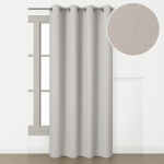 Rideau thermique maurice gris - mt - mondial tissus