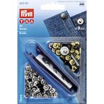 Rivets, 9mm, argent - prym - mondial tissus