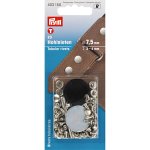 Rivets tubulaires, 3 - 4mm, argent, 20 pices - prym - mondial tissus