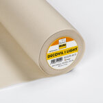 Rouleau 15 mtres entoilage thermocollant vlieseline decovil i light aspect cuir - mondial tissus