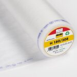 Rouleau 25 mtres entoilage thermocollant vlieseline h180 blanc - mondial tissus