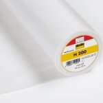 Rouleau 25 mtres entoilage thermocollant vlieseline h200 blanc - mondial tissus