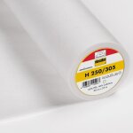 Rouleau 25 mtres entoilage thermocollant vlieseline h250 blanc - mondial tissus