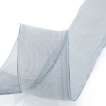 Ruban organdi - gris iris� - mondial tissus