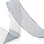 Ruban organdi - gris iris� - mondial tissus