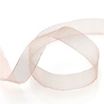 Ruban organdi - saumon - mondial tissus