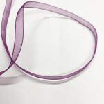 Ruban organza 6 mm violet - frou frou - mondial tissus
