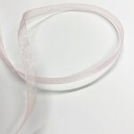 Ruban organza uni 6 mm rose - frou frou - mondial tissus