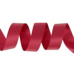 Ruban satin double face 15mm rouge bordeaux - mt - mondial tissus