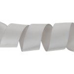 Ruban satin double face 38 mm argent - mt - mondial tissus